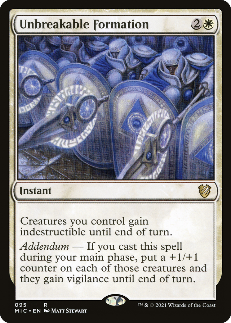 Unbreakable Formation (MIC-095) - Midnight Hunt Commander-1