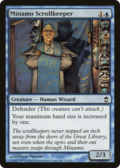 Minamo Scrollkeeper [Saviors of Kamigawa]-1