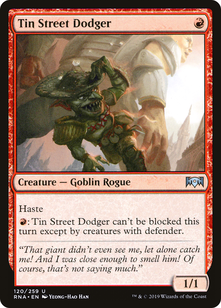 Tin Street Dodger [Ravnica Allegiance]-1