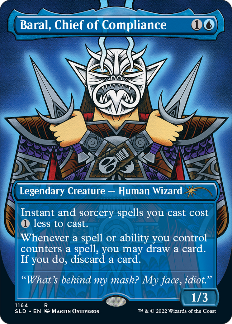 Baral, Chief of Compliance (Borderless) [Secret Lair Drop Series]-1