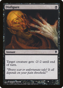 Disfigure [Zendikar]-1