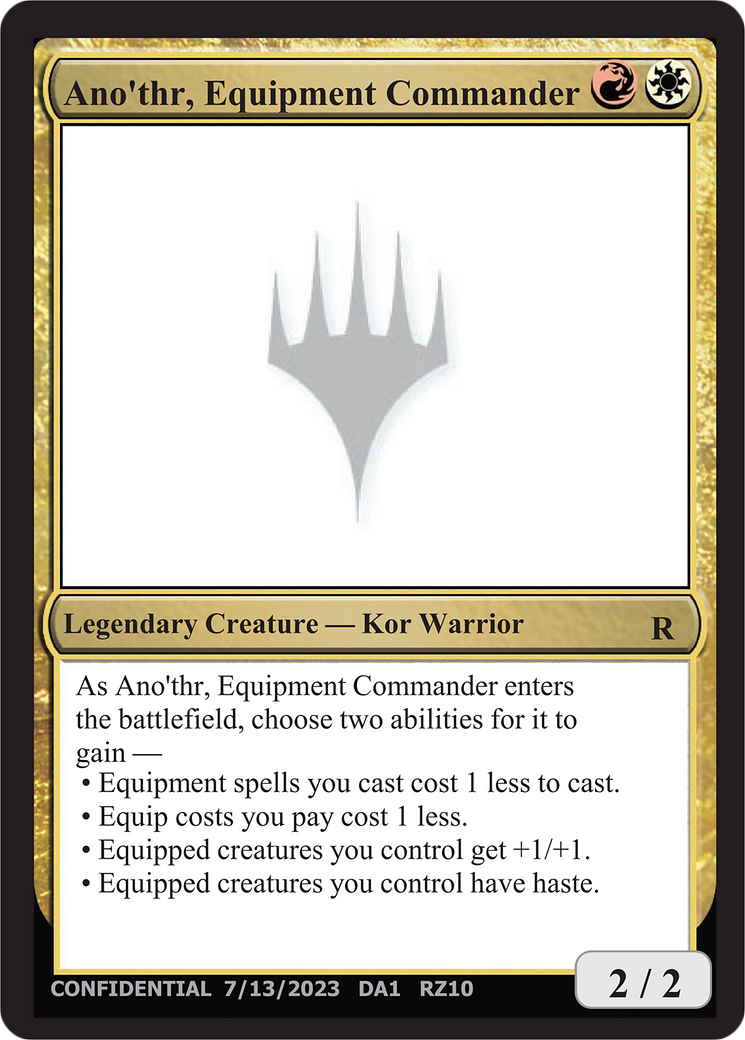 Ano'thr, Equipment Commander (UNK-RZ10) - Unknown Event-1