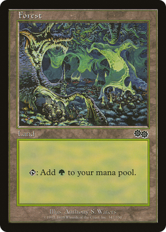Forest (347) [Urza's Saga]-1