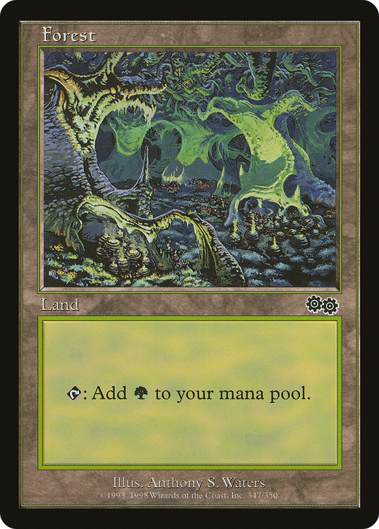 Forest (347) [Urza's Saga]-1