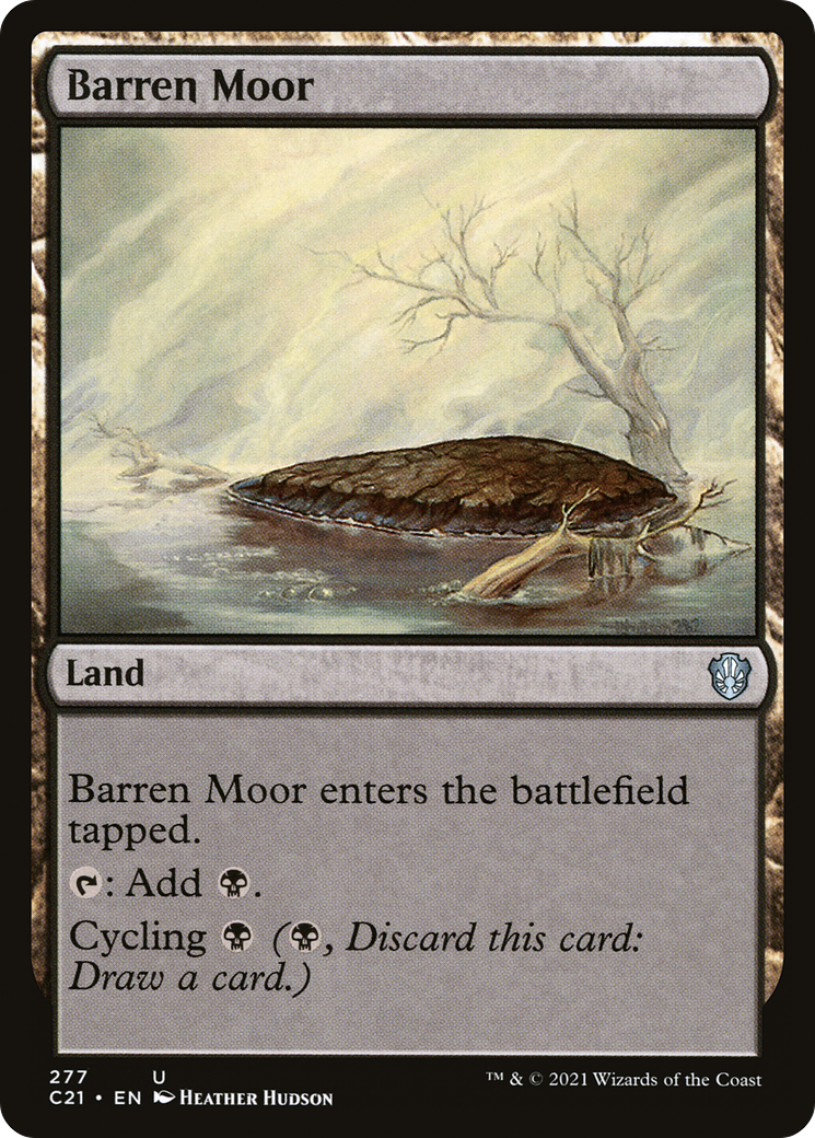 Barren Moor [Commander 2021]-1