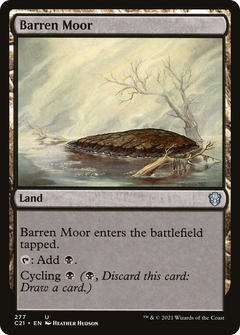 Barren Moor [Commander 2021]-1