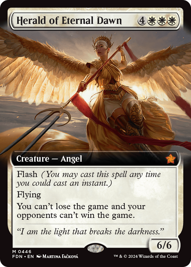 Herald of Eternal Dawn (Extended Art) [Foundations]-1