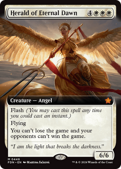 Herald of Eternal Dawn (Extended Art) [Foundations]-1