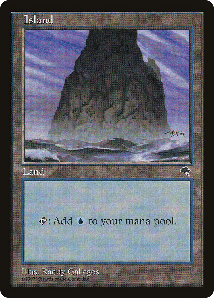 Island (Purple Sky and Water) [Tempest]-1