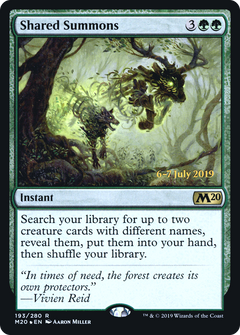Shared Summons [Core Set 2020 Prerelease Promos]-1