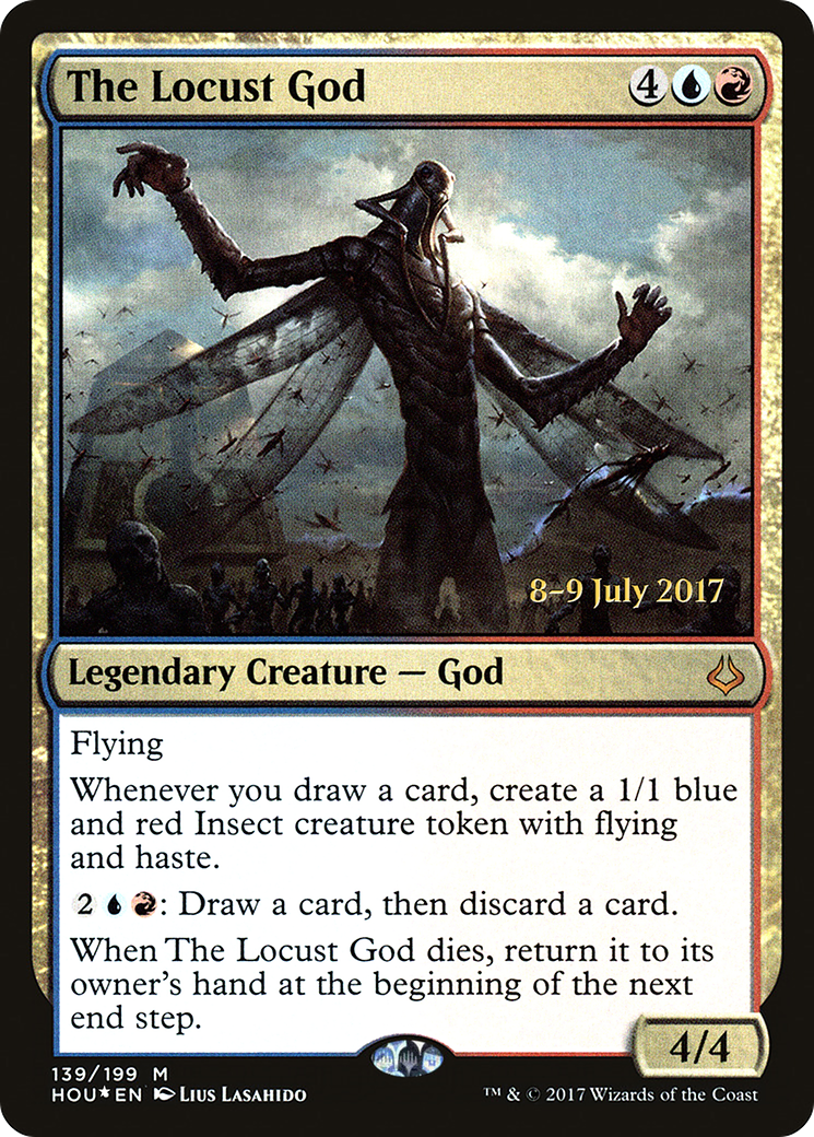 The Locust God [Hour of Devastation Prerelease Promos]-1