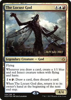 The Locust God [Hour of Devastation Prerelease Promos]-1