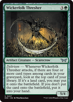 Wickerfolk Thresher (DSK-207) - Duskmourn: House of Horror-1