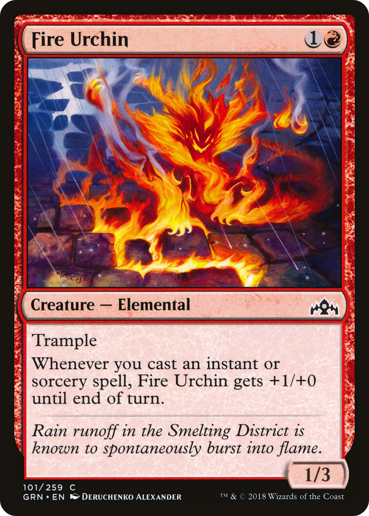 Fire Urchin [Guilds of Ravnica]-1
