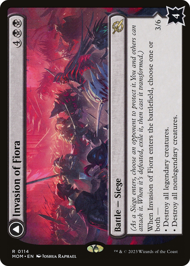 Invasion of Fiora // Marchesa, Resolute Monarch [March of the Machine]-3