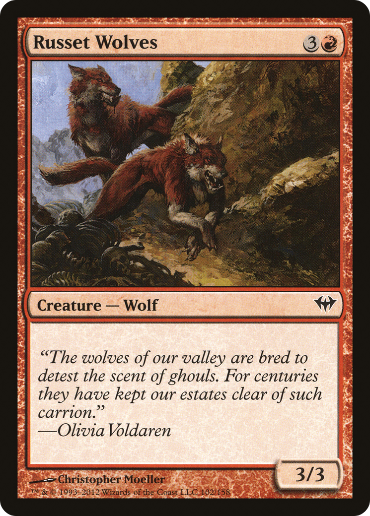 Russet Wolves [Dark Ascension]-1