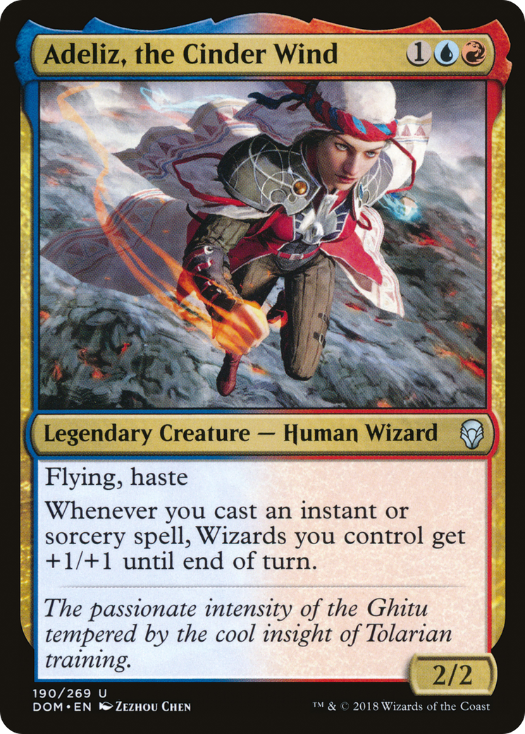 Adeliz, the Cinder Wind [Dominaria]-1