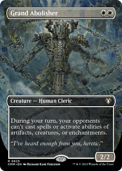 Grand Abolisher (Borderless Alternate Art) [Commander Masters]-1