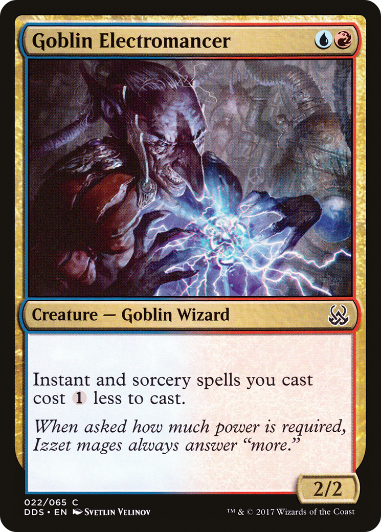 Goblin Electromancer [Duel Decks: Mind vs. Might]-1