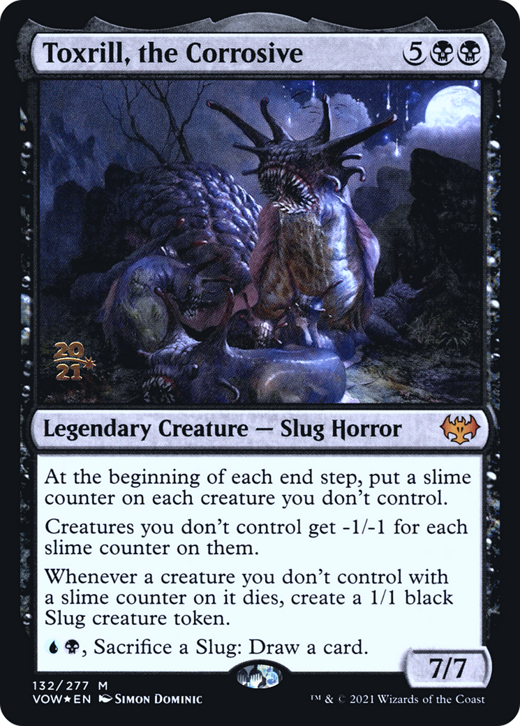 Toxrill, the Corrosive (PRE-132) - Innistrad: Crimson Vow Promos Foil-1