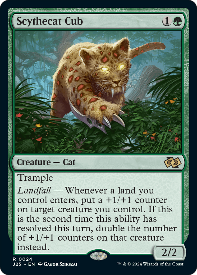 Scythecat Cub [Foundations Jumpstart]-1