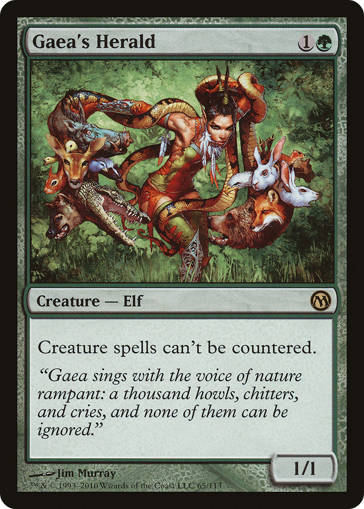Gaea's Herald [Duels of the Planeswalkers]-1