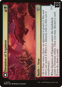 Invasion of Ergamon // Truga Cliffcharger [March of the Machine]-3