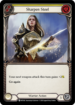 Sharpen Steel (Yellow) [U-WTR142] (Welcome to Rathe Unlimited)  Unlimited Normal-2
