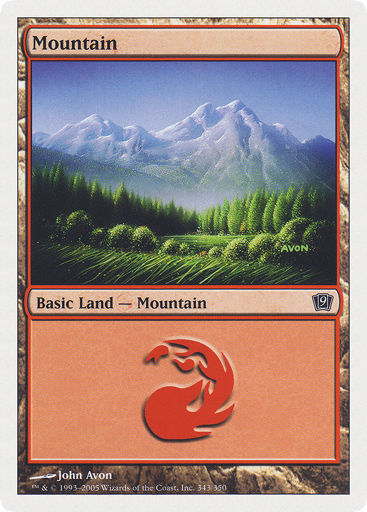 Mountain (343) [Ninth Edition]-1