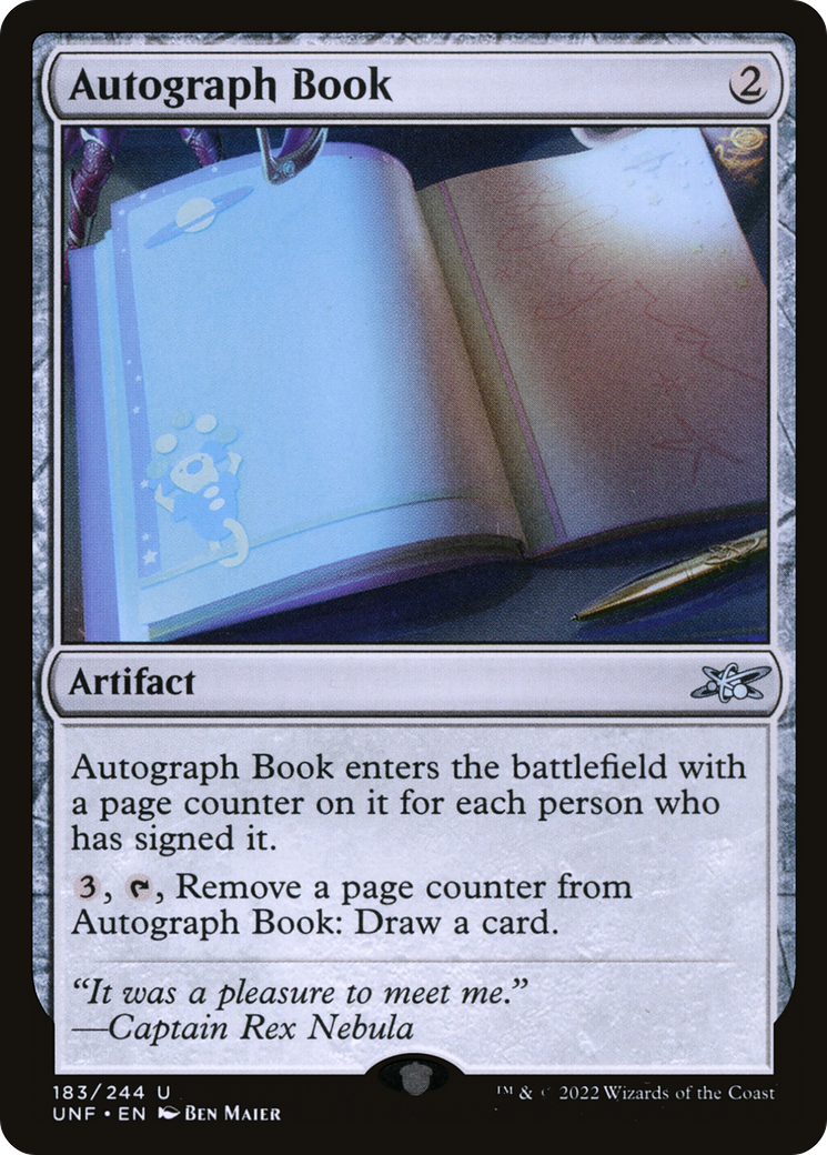 Autograph Book [Unfinity]-1