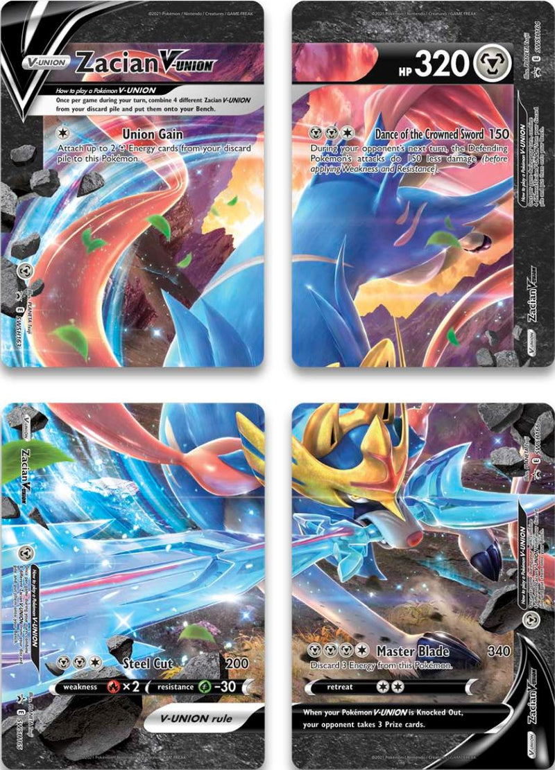 Zacian V-Union (Set of 4) [Sword & Shield: Black Star Promos]-1