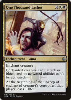 One Thousand Lashes [Ravnica Allegiance Guild Kit]-1