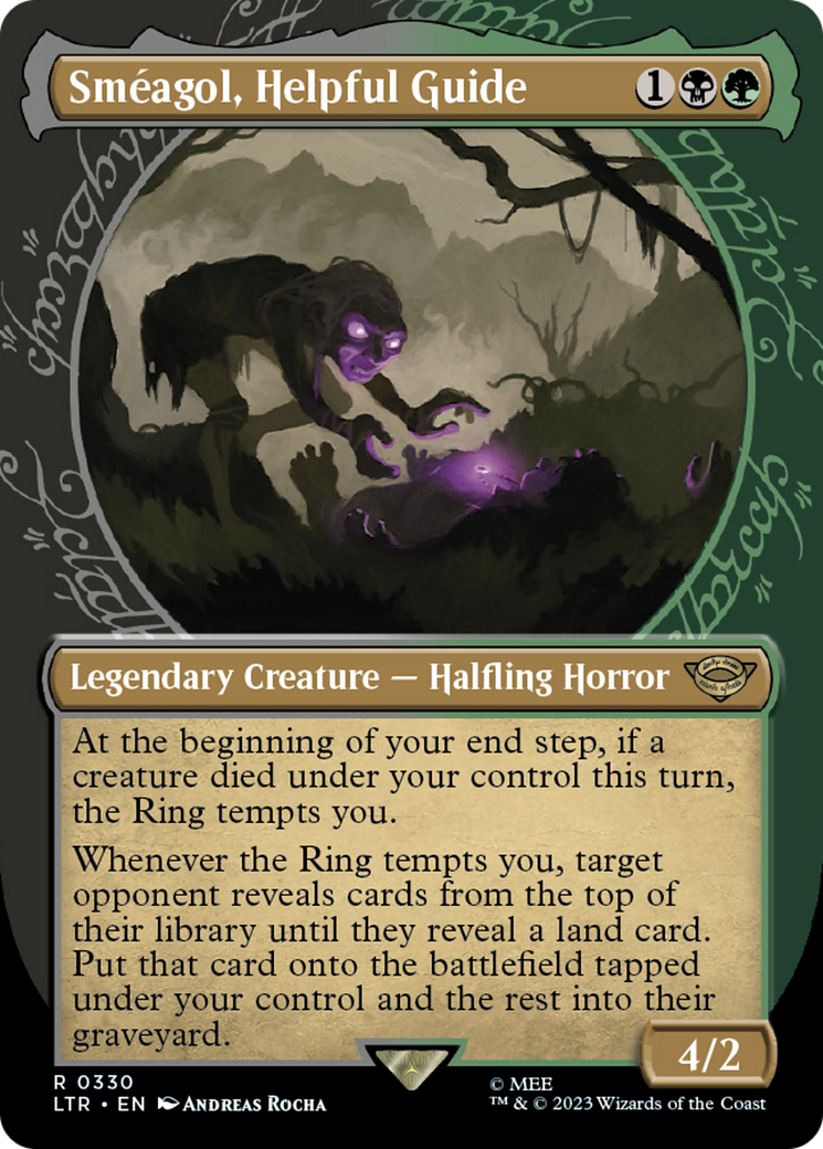 Smeagol, Helpful Guide (Showcase Ring Frame) [The Lord of the Rings: Tales of Middle-Earth]-1