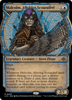 Malcolm, Alluring Scoundrel (Showcase) [The Lost Caverns of Ixalan]-1