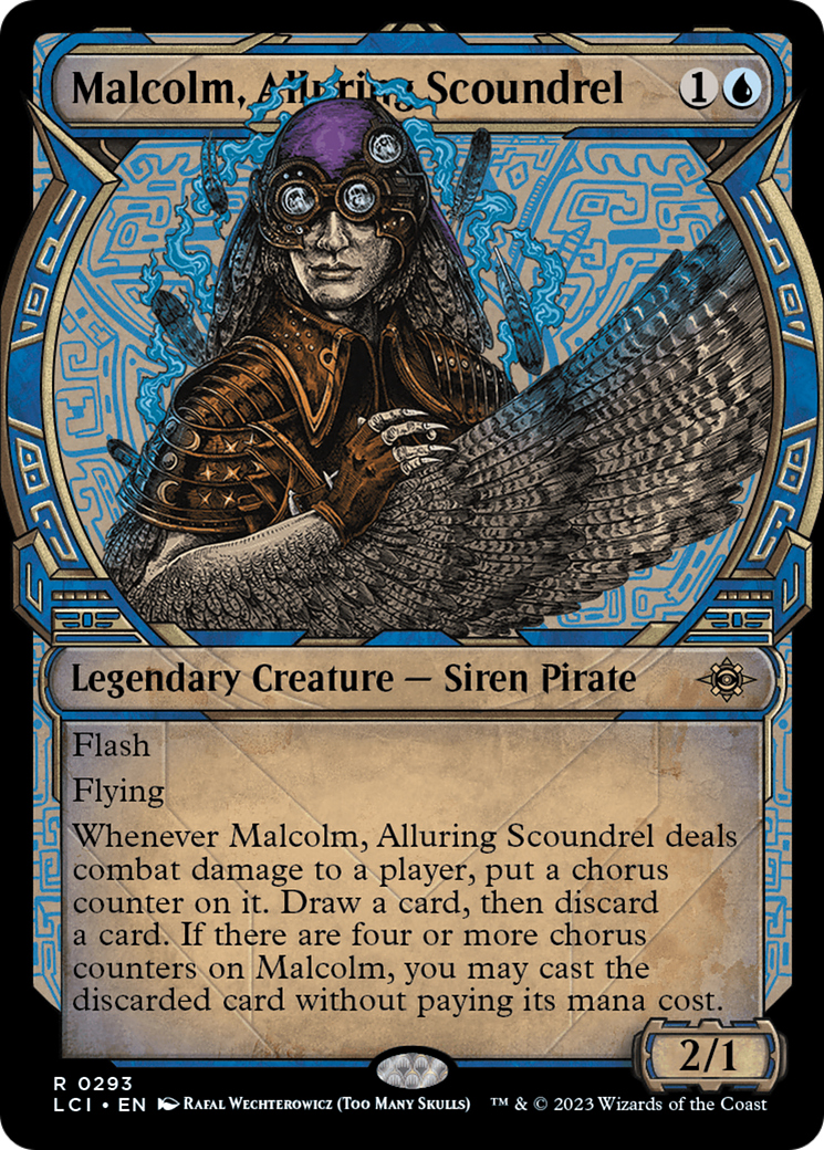 Malcolm, Alluring Scoundrel (Showcase) [The Lost Caverns of Ixalan]-1