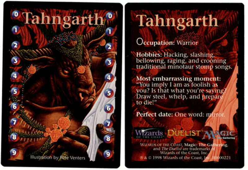 Tahngarth Life Counter Token [Media Promos]-1