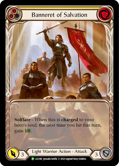 Banneret of Salvation (Extended Art) [LGS180] (Promo)  Rainbow Foil-1