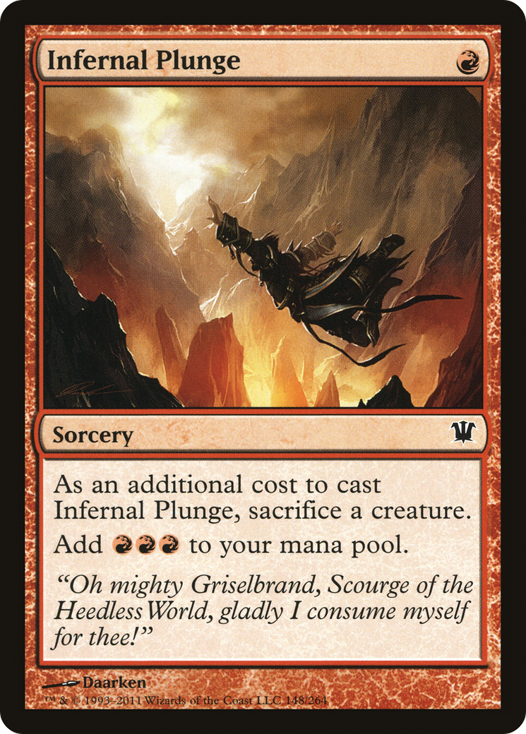 Infernal Plunge [Innistrad]-1