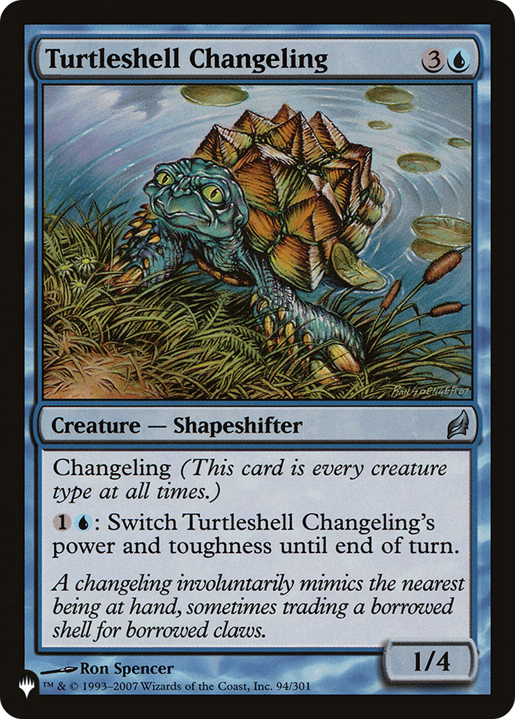 Turtleshell Changeling (LIST-94/301) - The List-1