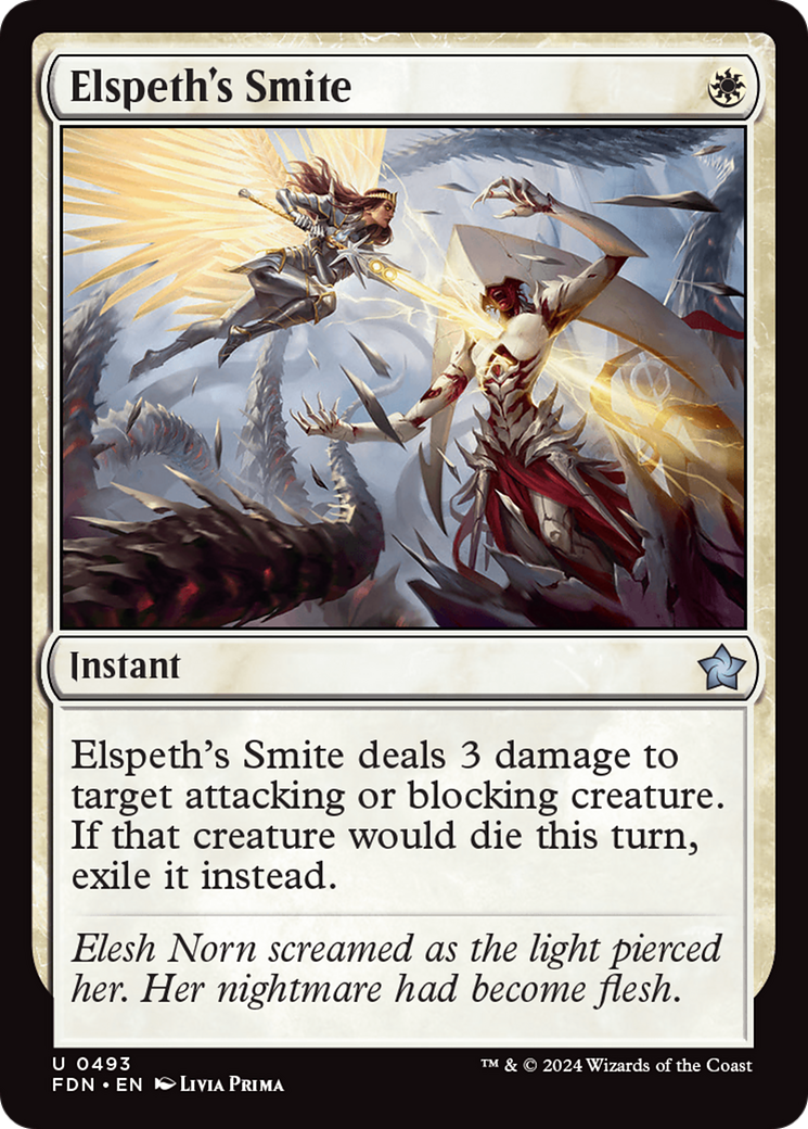 Elspeth's Smite [Foundations]-1