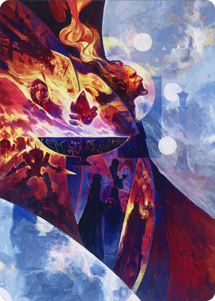 Urza's Command // Urza's Command (ABRO-031) - The Brothers' War Art Series (Borderless)-3