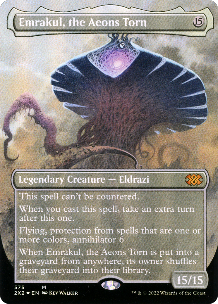 Emrakul, the Aeons Torn (Textured Foil) [Double Masters 2022]-1