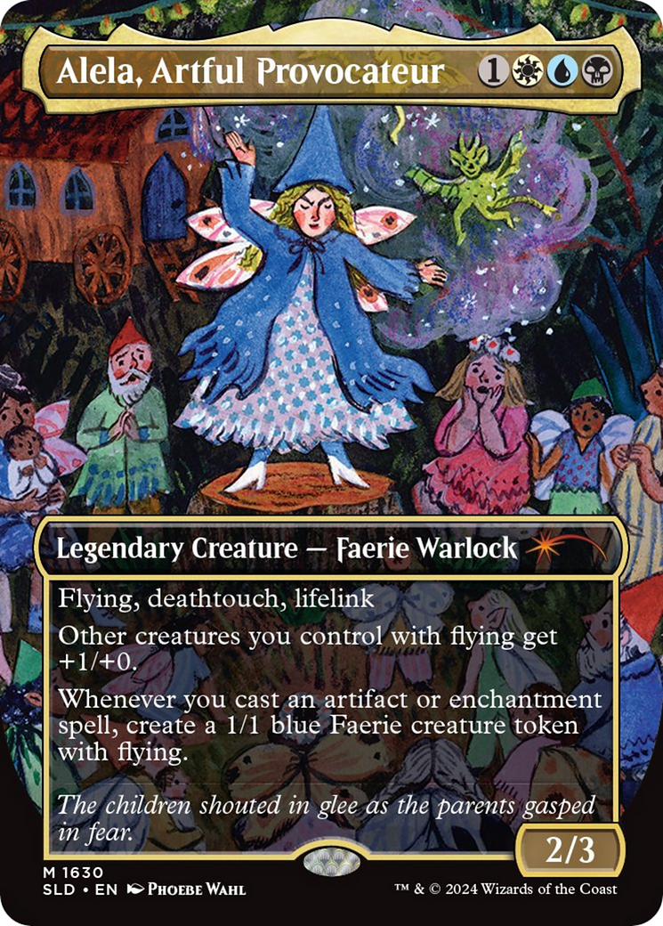 Alela, Artful Provocateur (1630) [Secret Lair Drop Series]-1