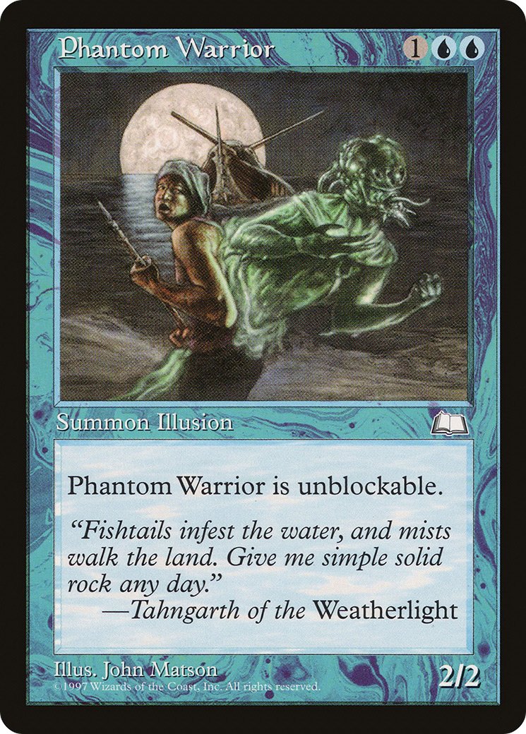 Phantom Warrior [Weatherlight]-1