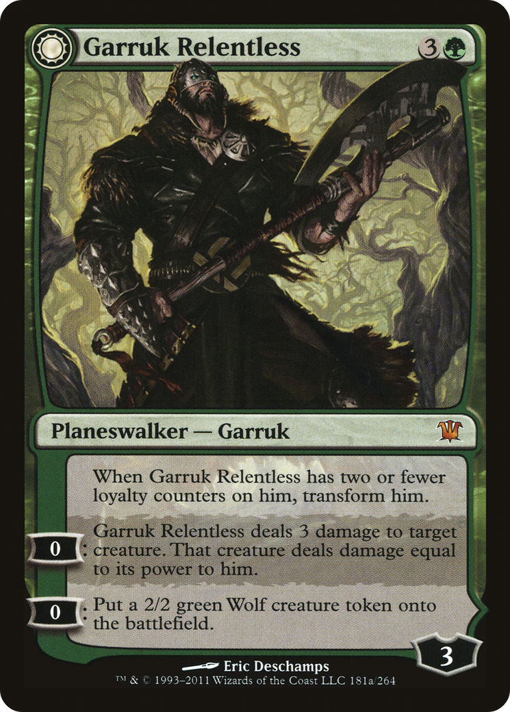 Garruk Relentless // Garruk, the Veil-Cursed [Innistrad]-3