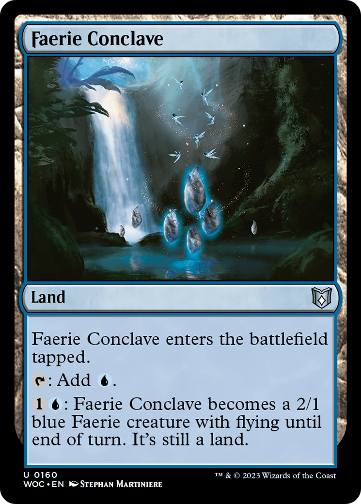 Faerie Conclave [Wilds of Eldraine Commander]-1
