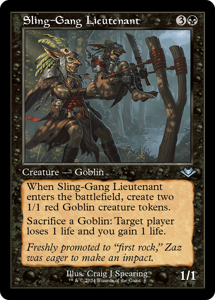 Sling-Gang Lieutenant (Retro) [Modern Horizons]-1