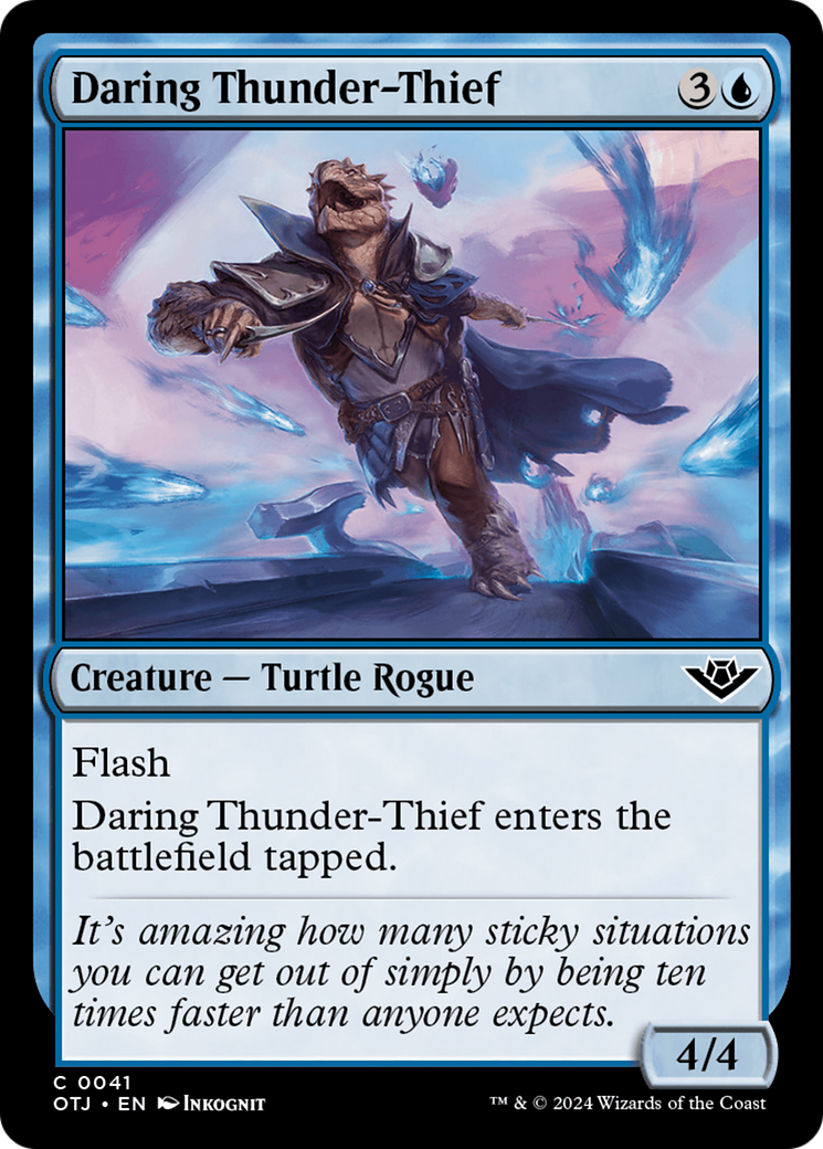 Daring Thunder-Thief [Outlaws of Thunder Junction]-1