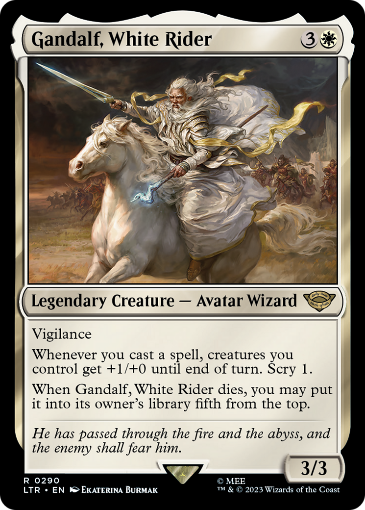 Gandalf, White Rider [The Lord of the Rings: Tales of Middle-Earth]-1
