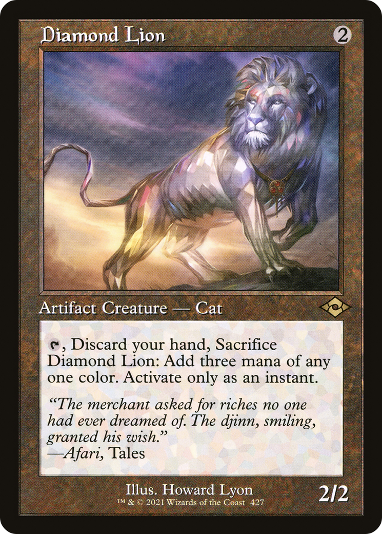 Diamond Lion (Retro) [Modern Horizons 2]-1